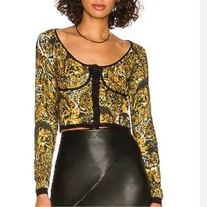 AMUR.Ninetta Cheetah Print Cardigan